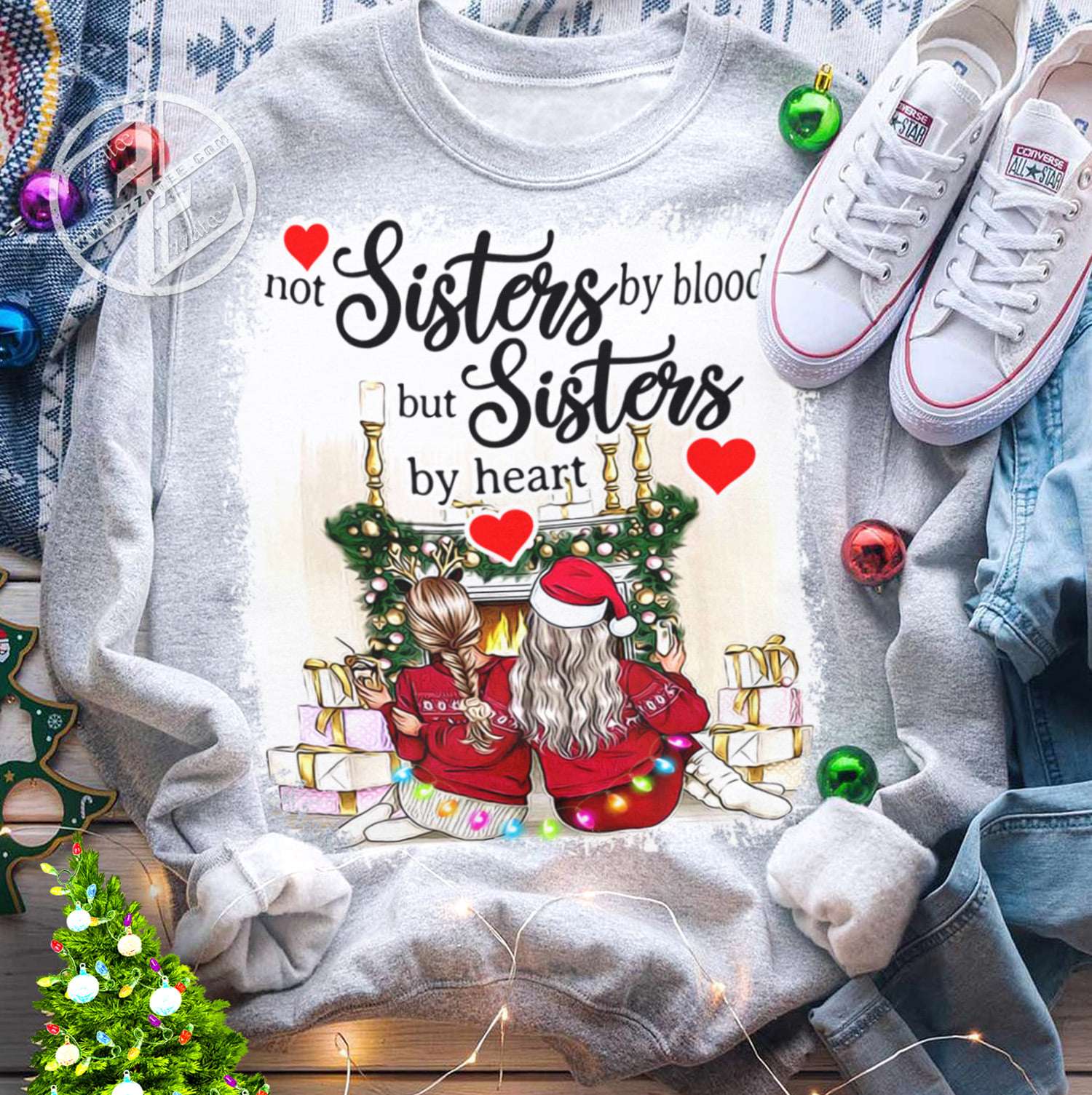Celebrate Christmas with sister, Christmas Night - Not sister by blood but sister by heart