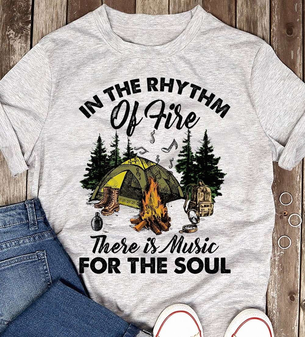 Love Camping, Camping In The Forest - In the rhythm of fire there is music for the soul