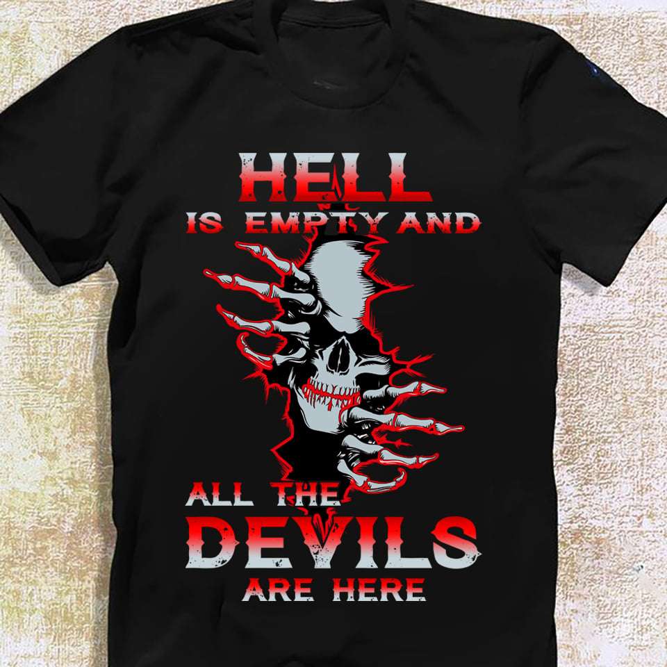 Devil Skull - Hell is empty and all the devils are here