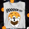 Ghost White Read Book, Halloween Book Gift - Booooos!