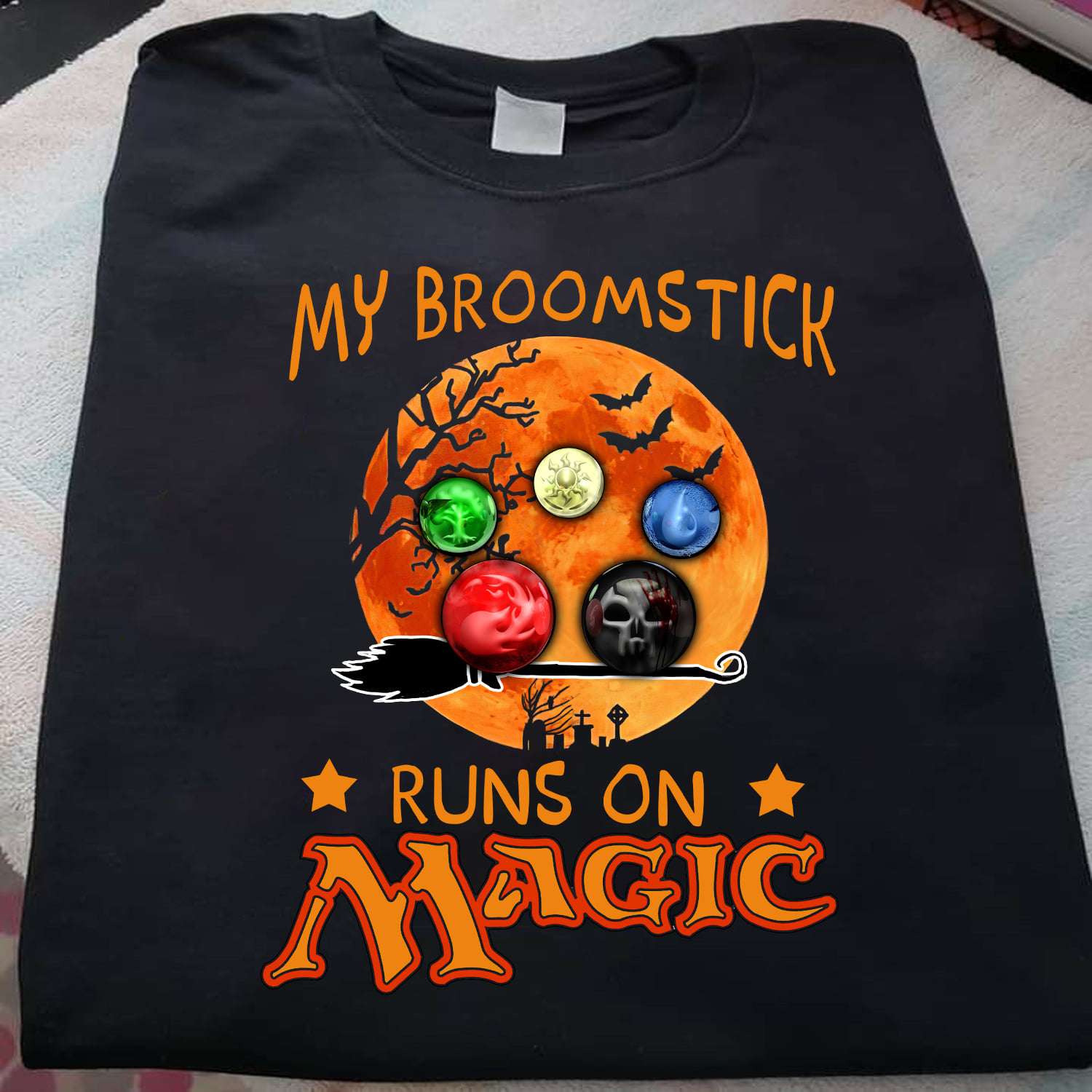 Magic Stone - My broomstick runs on magic