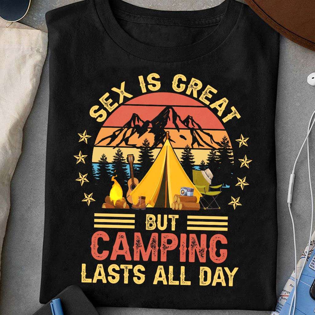 Camping on the mountain - Sex is great but camping lasts all day