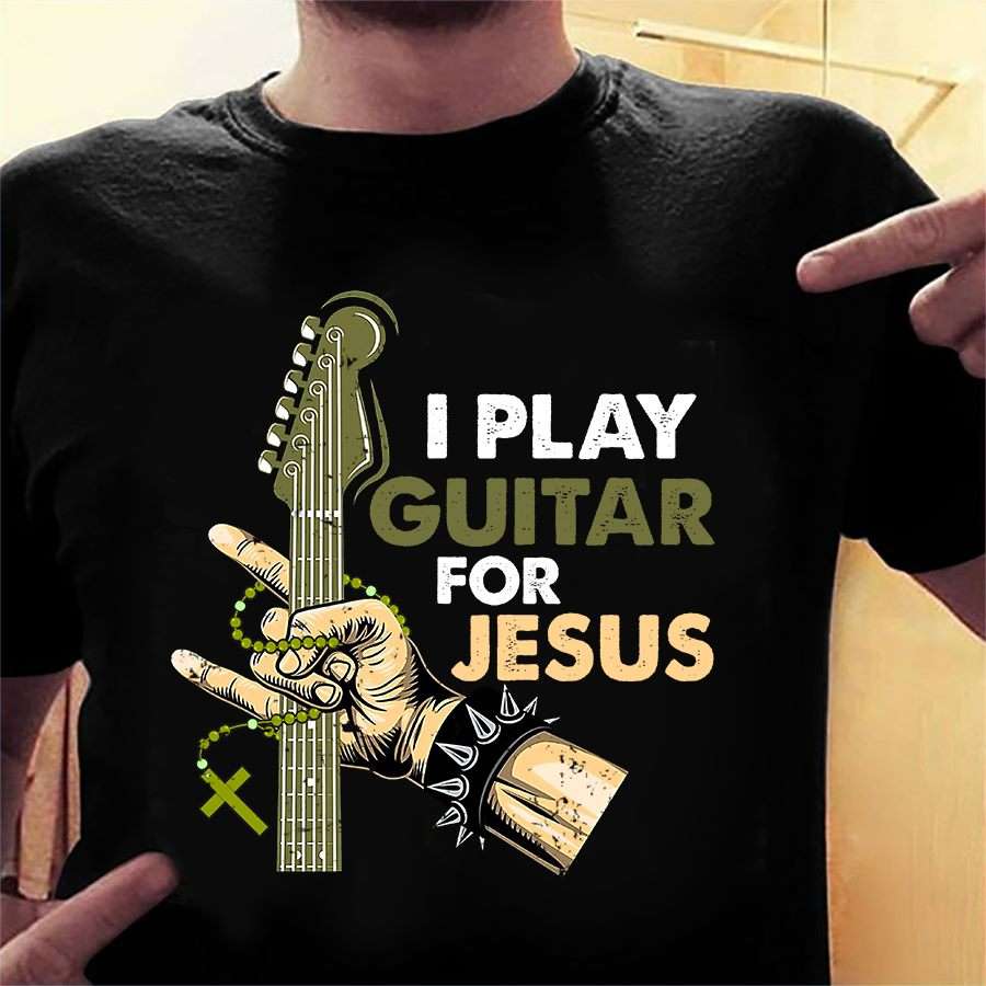 Guitarist Jesus, Jesus And Guitar - I play guitar for jesus