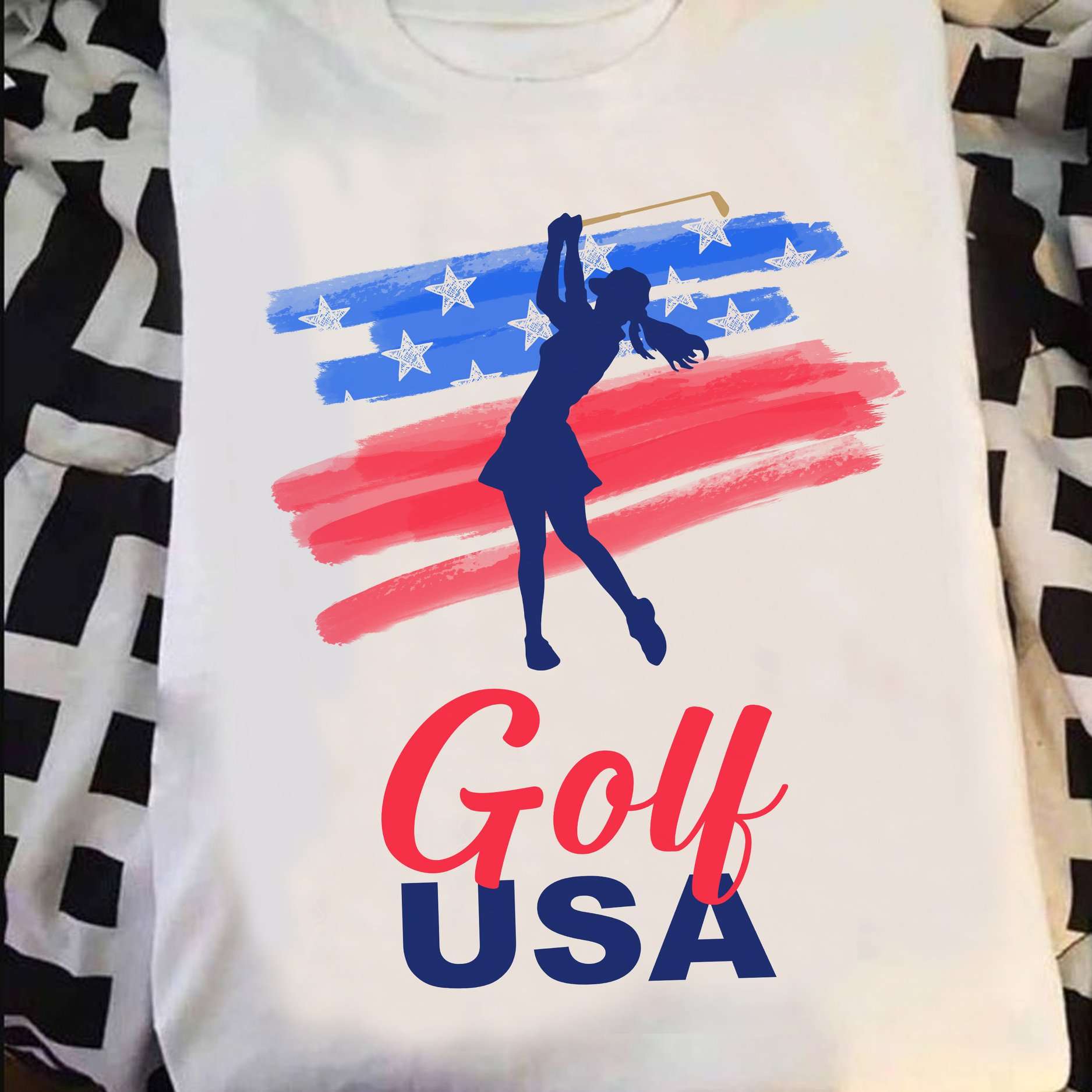 America Golf Girl - Golf USA