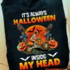 Skeleton Ride Dirt Bike, Halloween Costume - It's always halloween inside my head