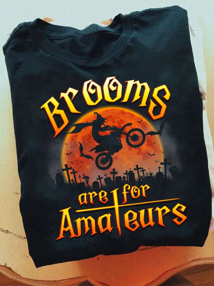 Witch Ride Dirt Bike - Brooms are for amateurs