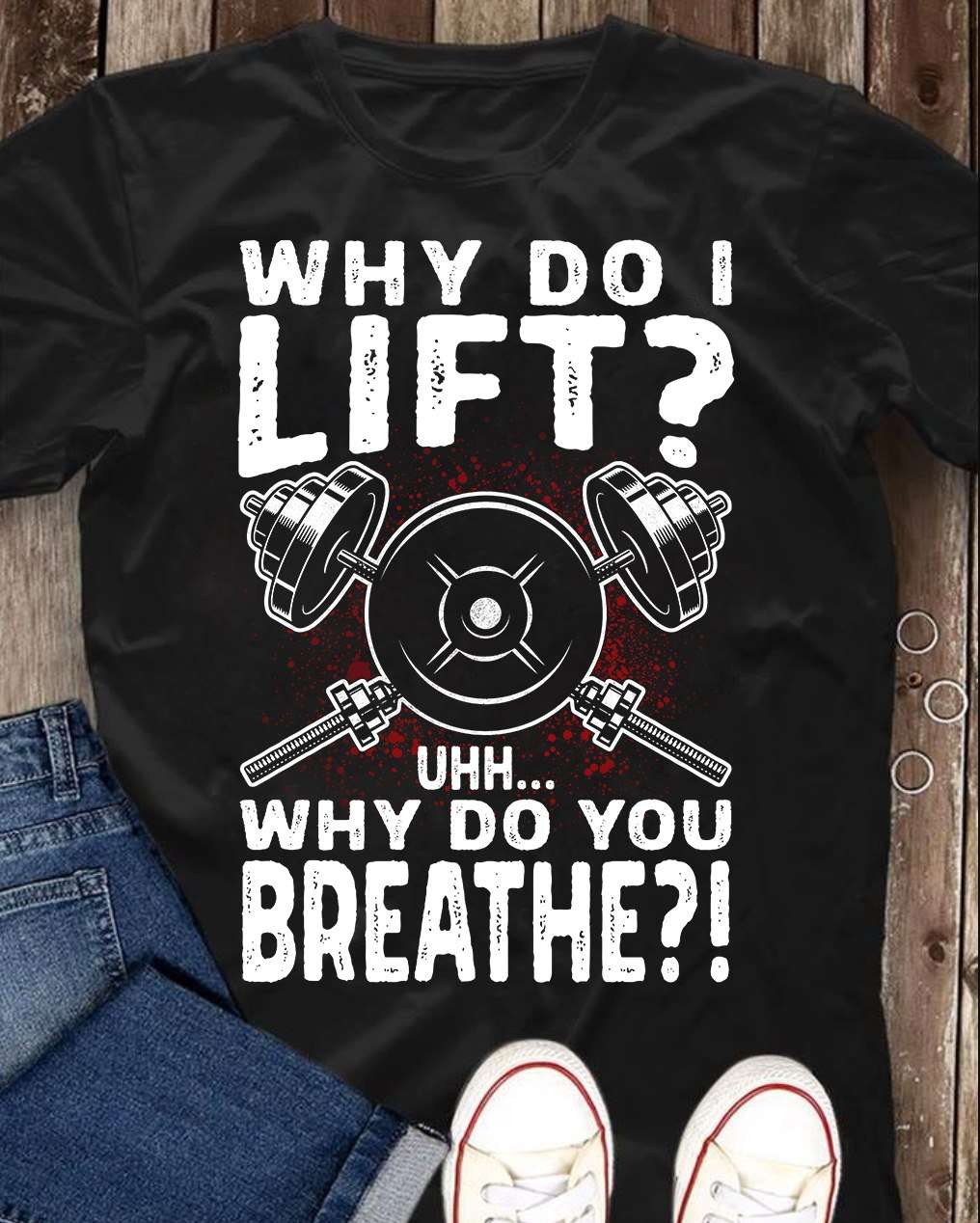 Iron Dumbbells - Why do i lift? Uhh why do you breathe