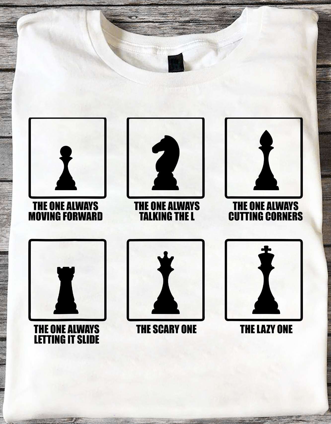 Chess Pieces, Chess Player - The one always moving forward the one always talking the L
