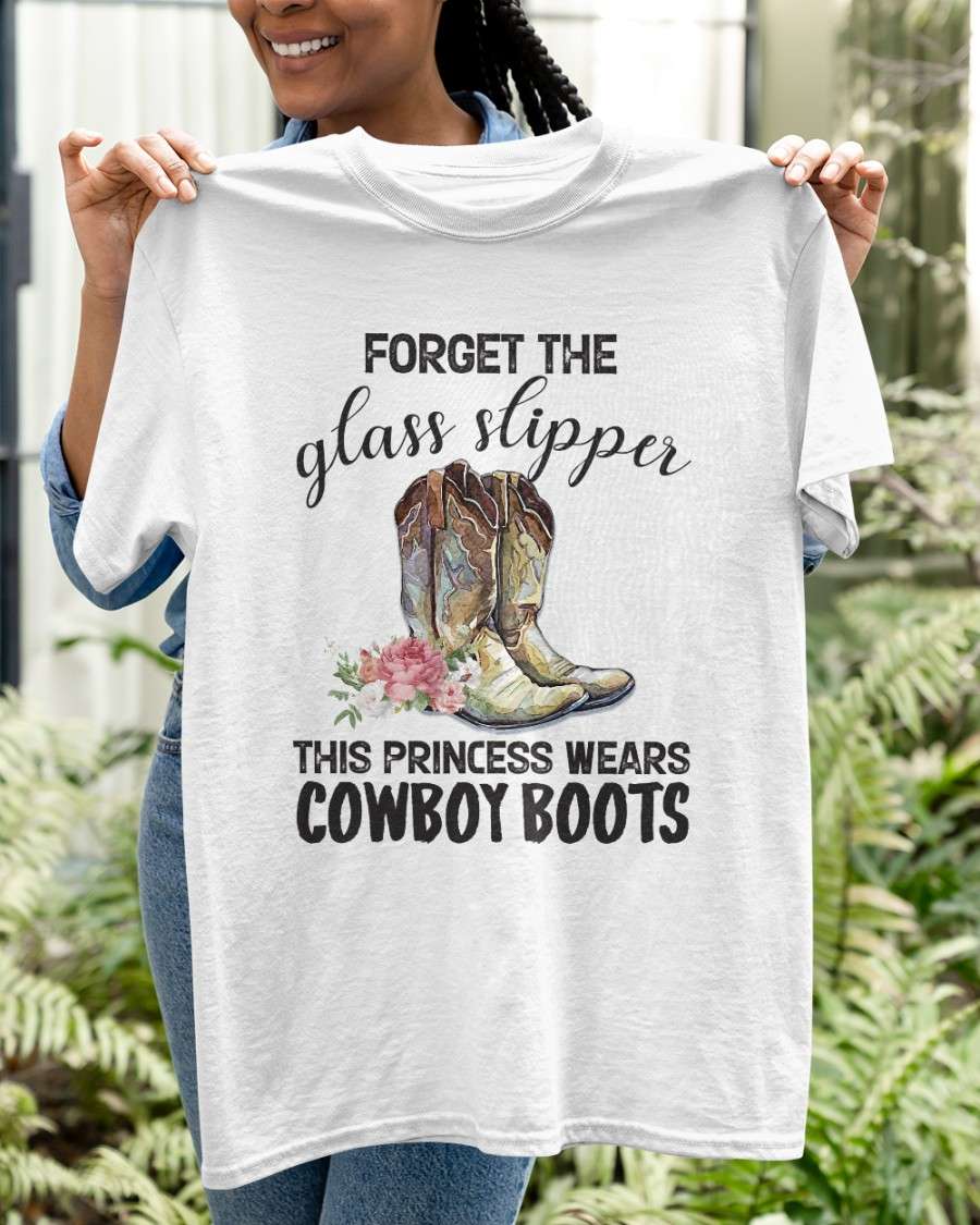 Cowboy Boots - Forget the glass slipper this princess wears cowboy boots