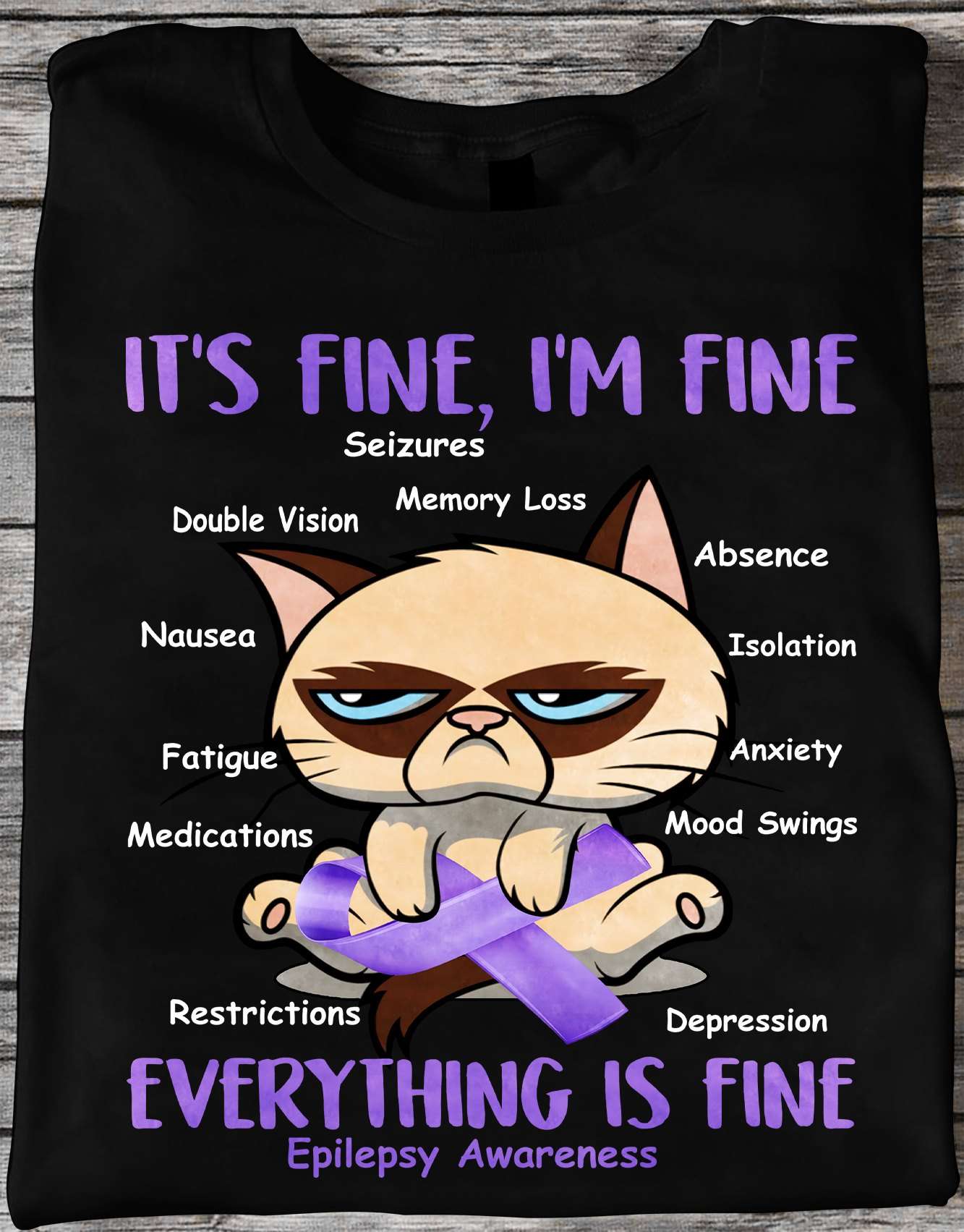 Cat Epilepsy - It's fine i'm fine everything is fine epilepsy awareness