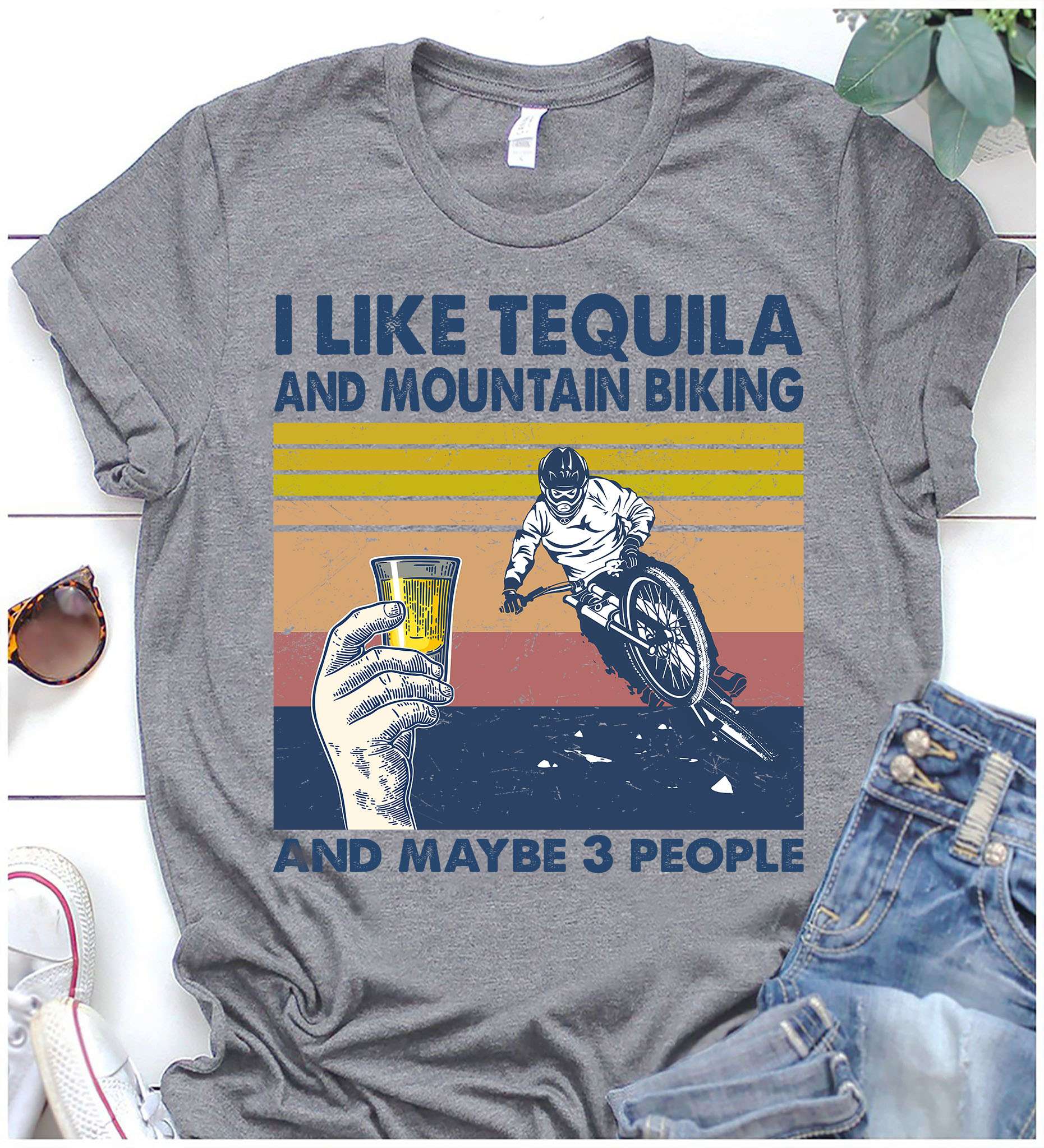 Mountain Biking And Tequila - I like tequila and mountain biking and maybe 3 people