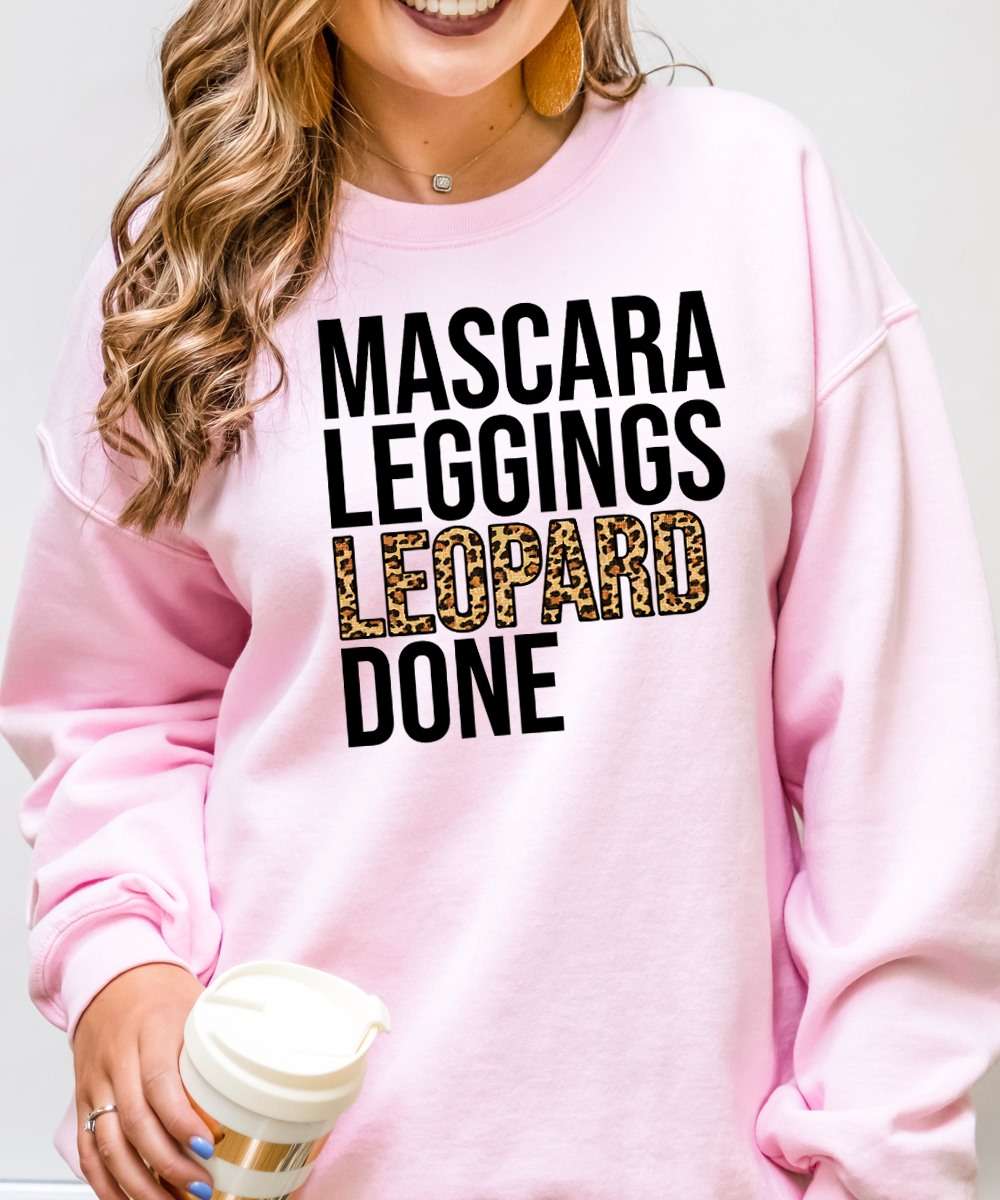 Mascara leggings leopard done - Gift For Girl