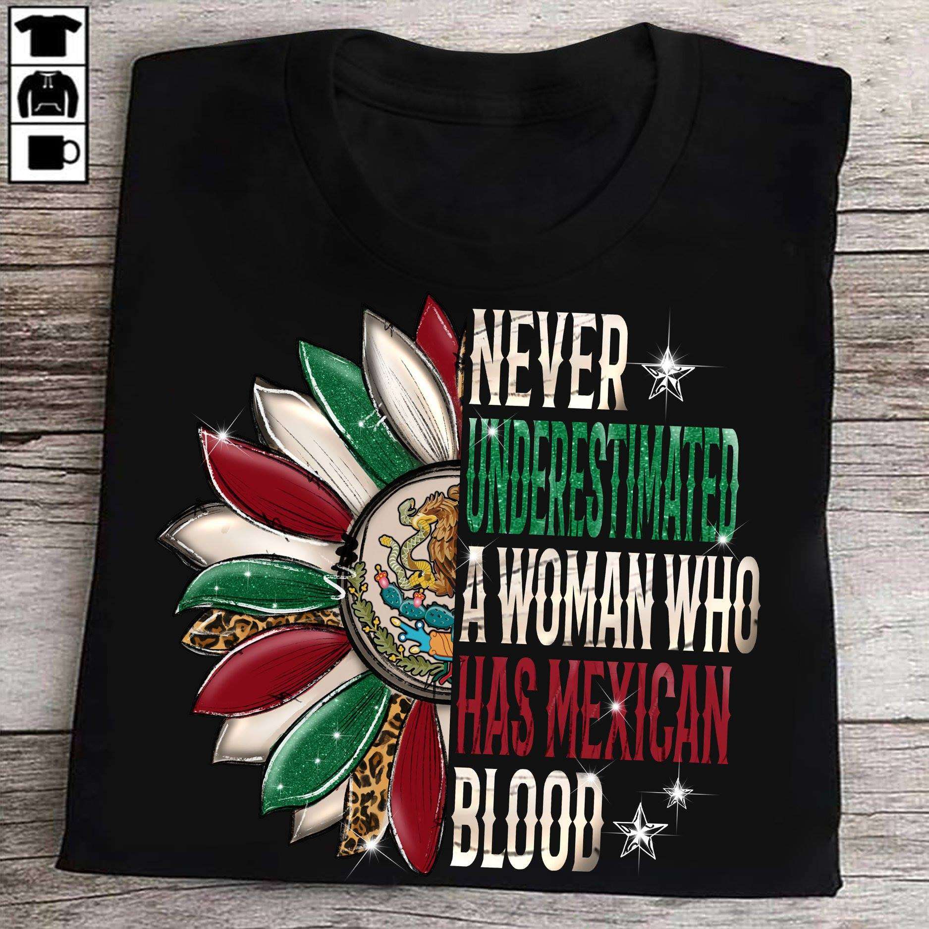 Never underestimate a woman who has mexican blood