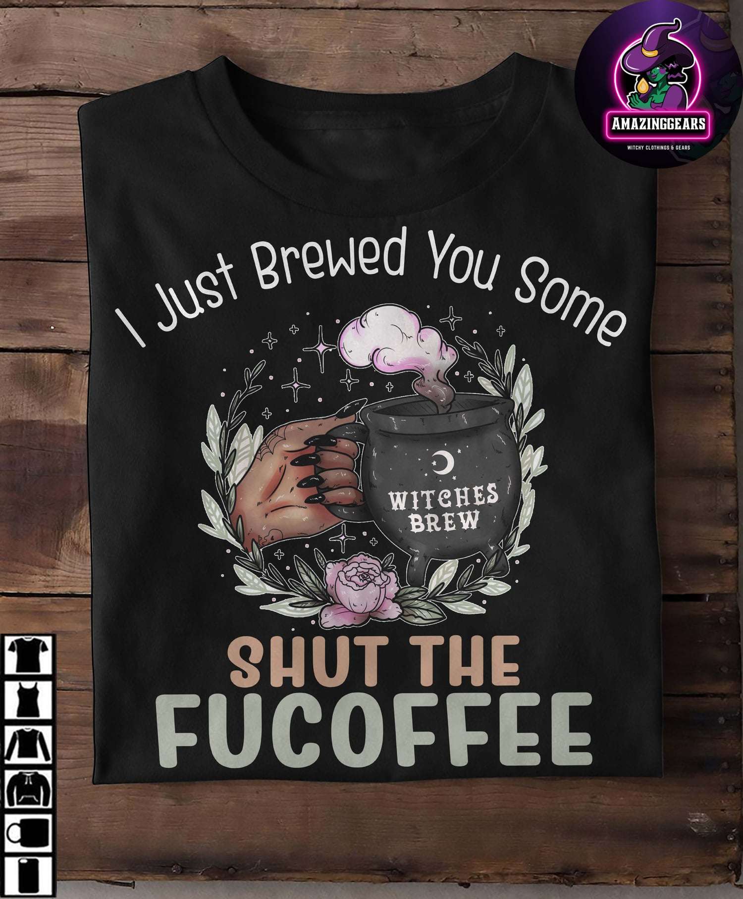 I just brewed you some shut the fucoffee - Magic Cup Coffee