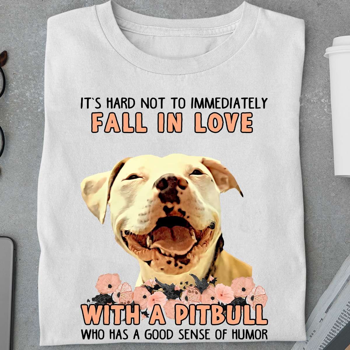 Funny Pitbull - It's hard no to immediately fall in love with a pitbull who has a good sense of humor