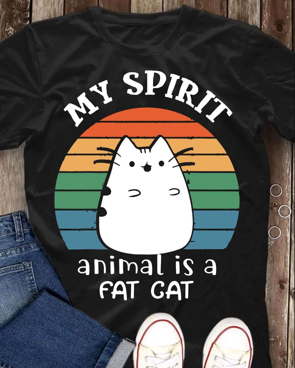 Little Cat, Fat Cat - My spirit animal is a fat cat