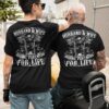 Couple Skeleton Ride Motorcycle, Skeleton And Woman - Husband and wife riding partners for life