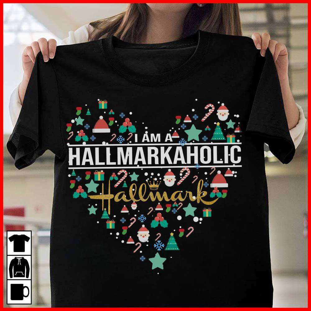 Christmas Heart, Christmas Costume - I am a Hallmarkaholic