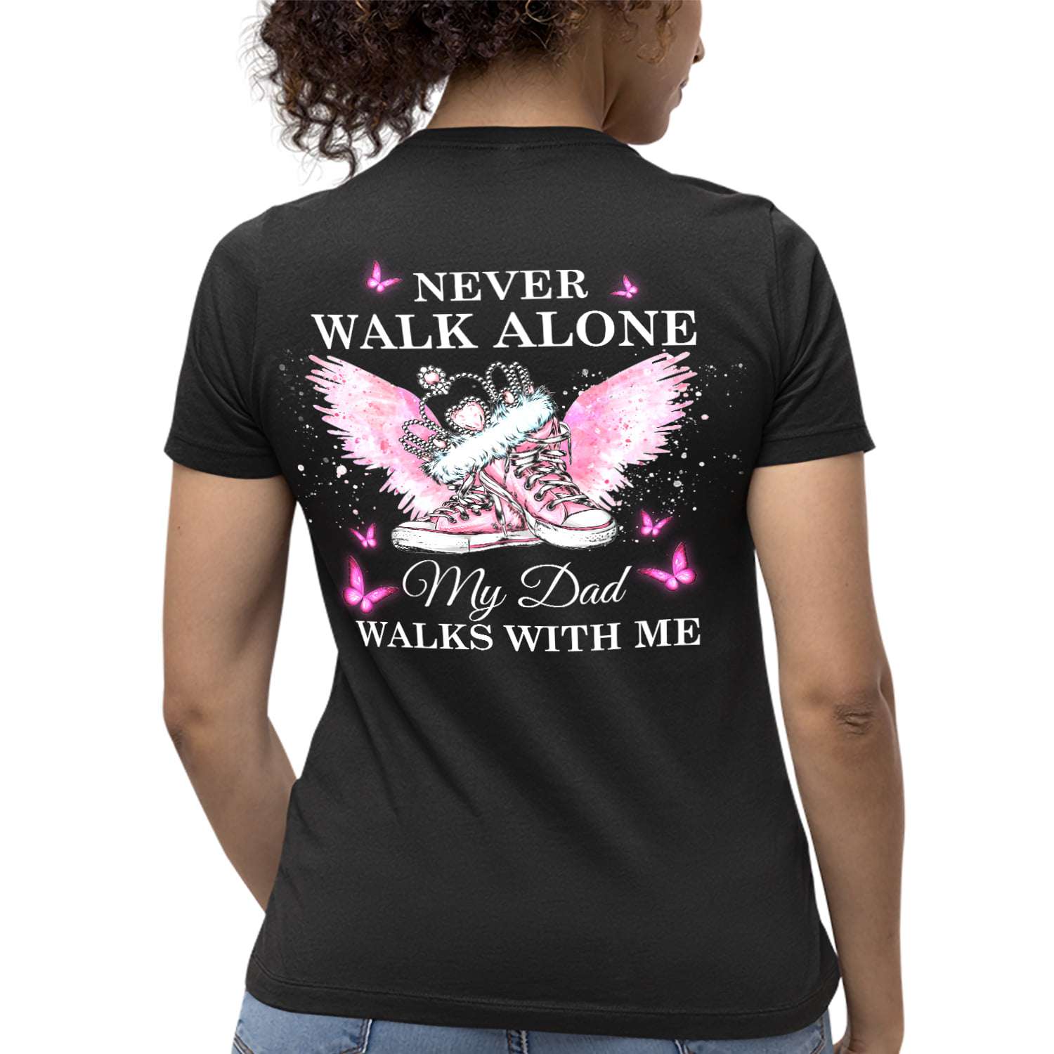 Shoes With Wings - Never walk alone my dad walks with me