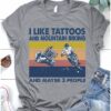 Mountain Biking And Tattoos - I like tattoos and mountain biking and maybe 3 people