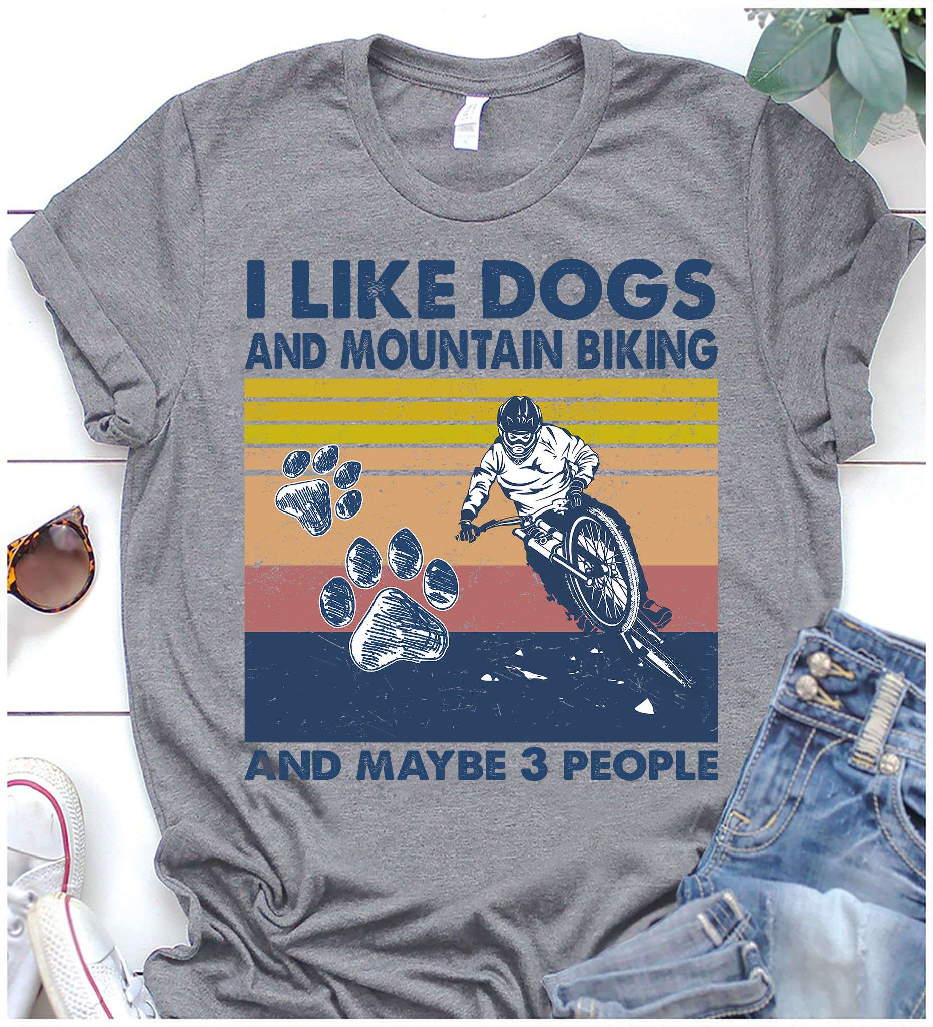 Mountain Biking And Dogs - I like dogs and mountain biking and maybe 3 people