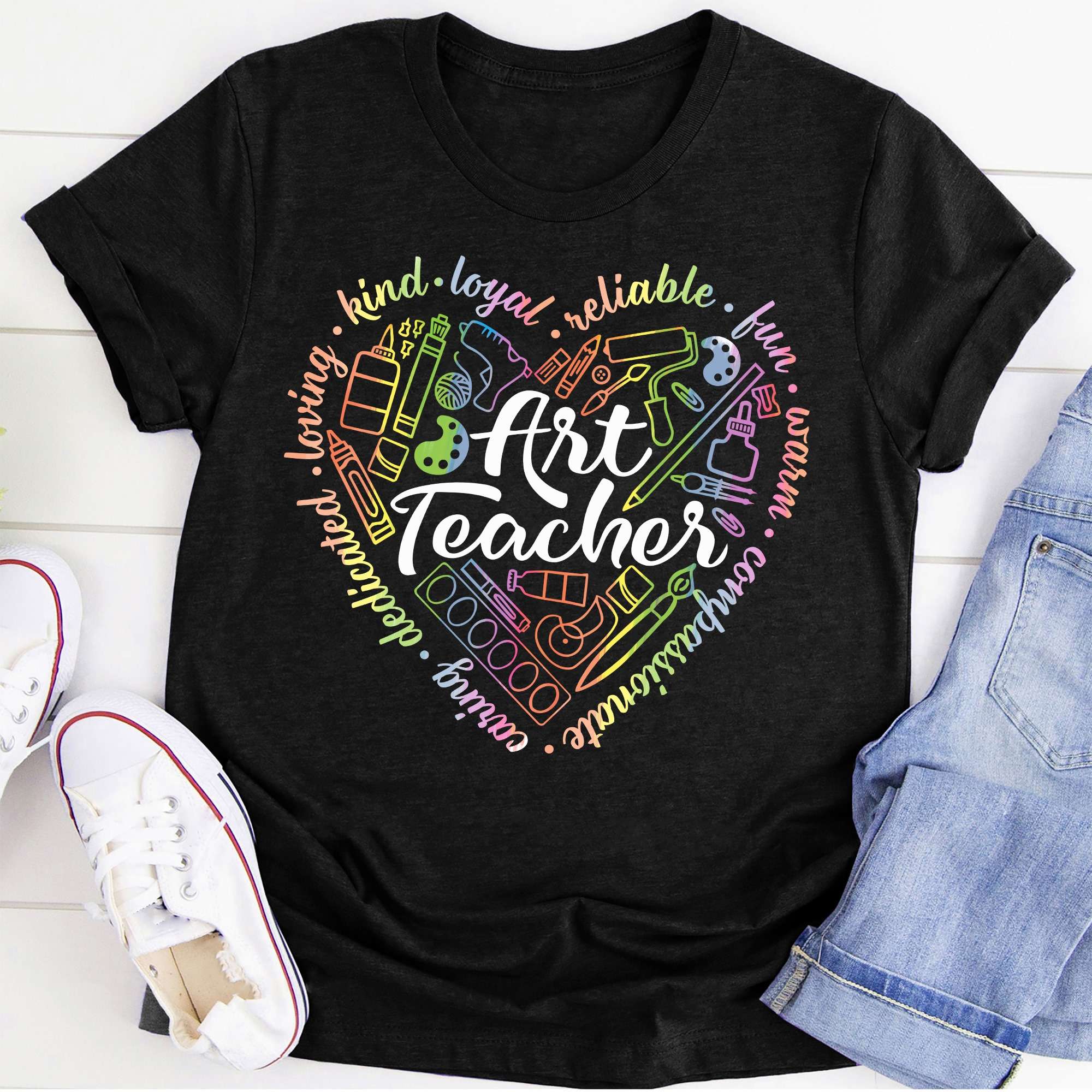 Art Teacher - Caring dedicated loving kind loyal reliable fun warm compassionate