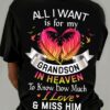 All I want is for my grandson in heaven to know how much I love and miss him - Grandparent and grandson