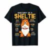 Anatomy of Sheltie - Sheltie dog, gift for dog lover