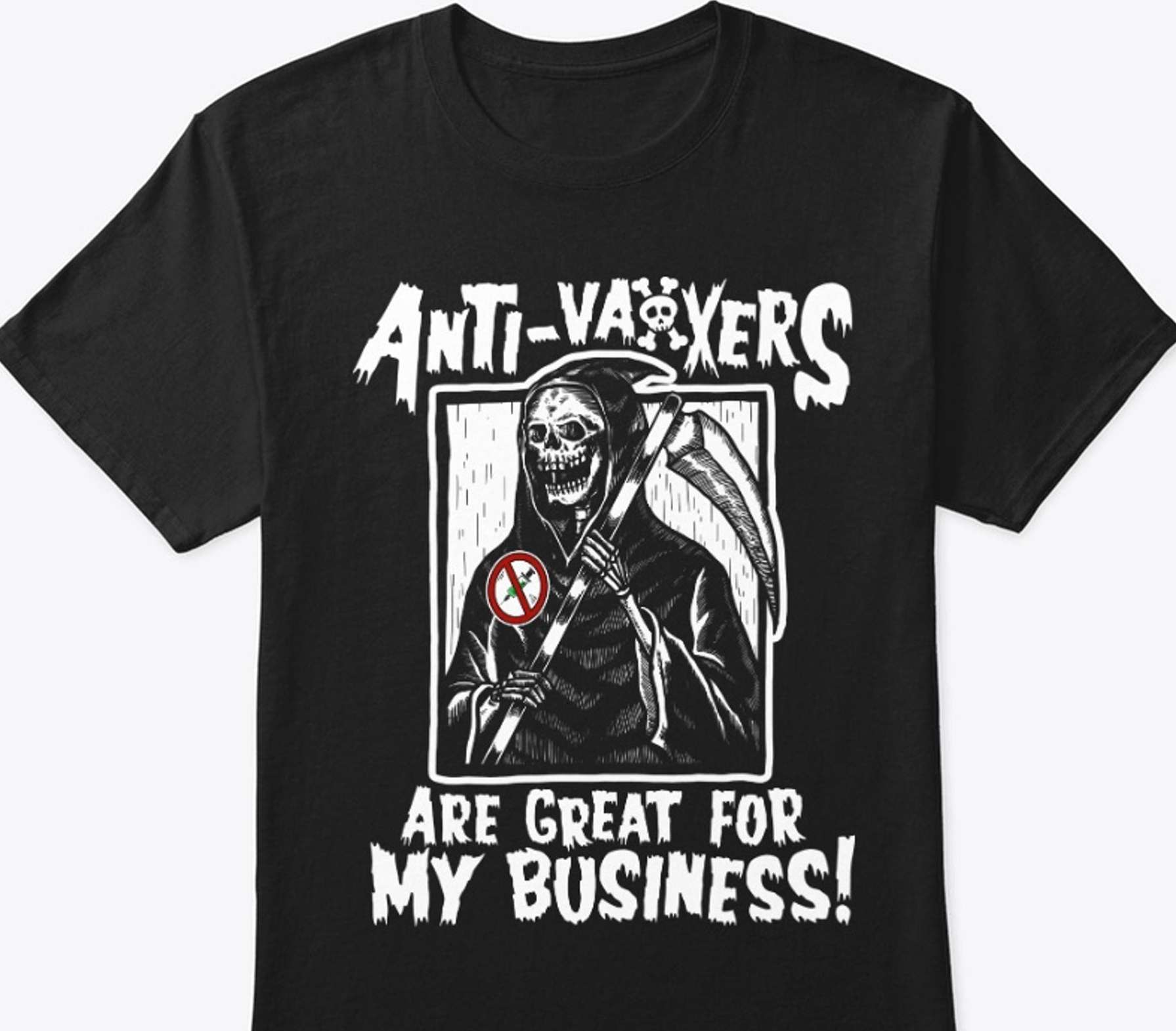 Anti vaxxers are great for my business - Covid-19 anti vaxxers, the devil business