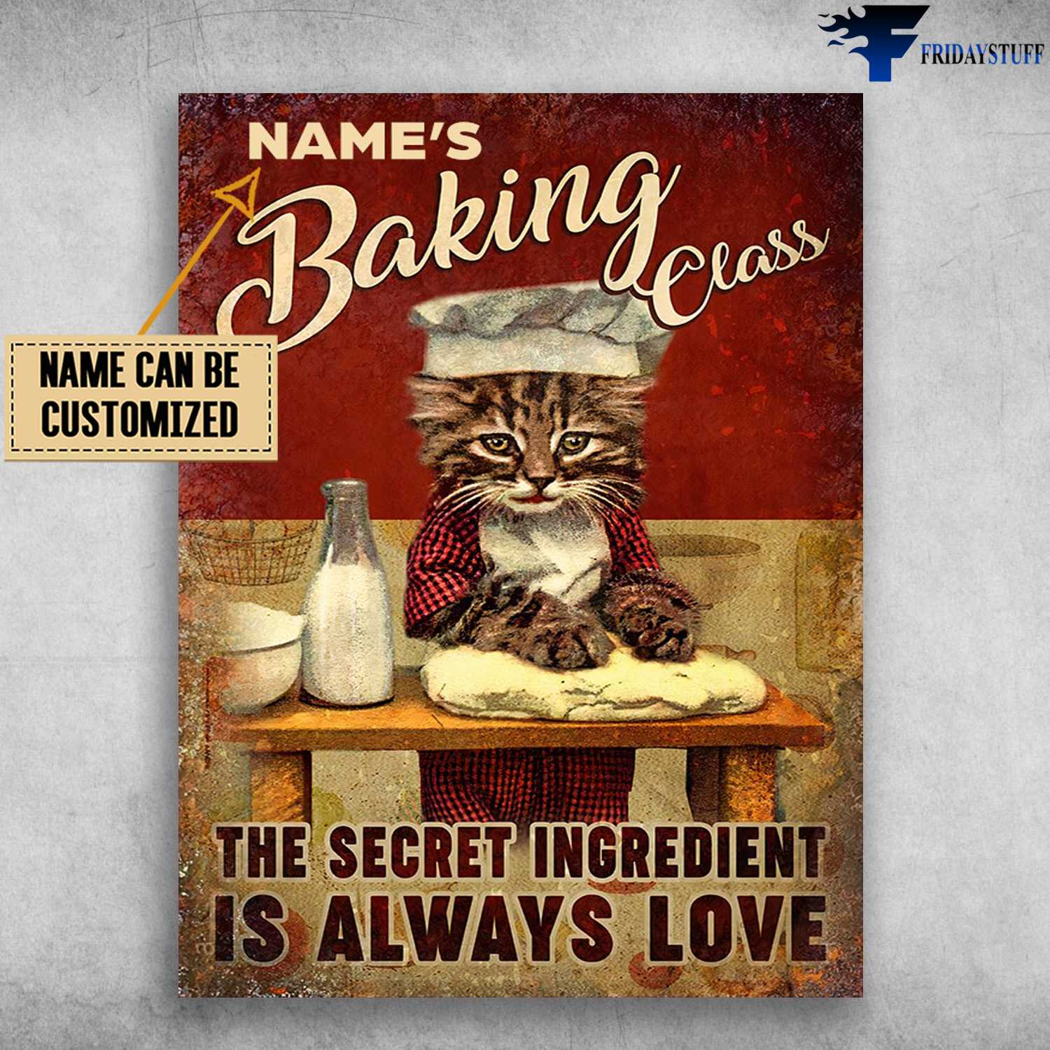 Baking Class, Baking Cat, The Secret Ingredient, Is Always Love