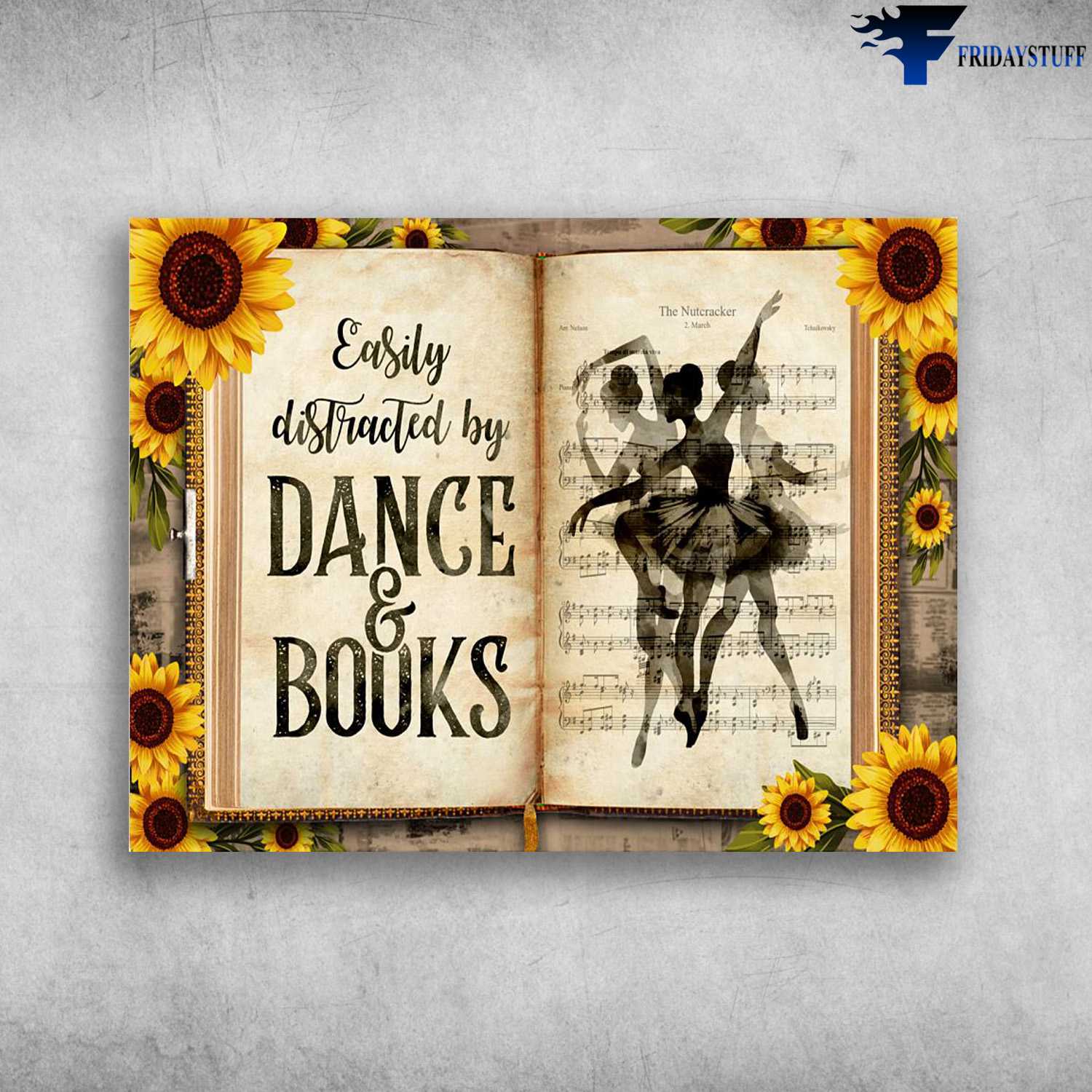 Ballet Dancer, Easily Distracted By, Dance And Books, Book Lover