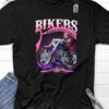 Bikers against breast cancer - Breast cancer awareness, woman riding motorcycle