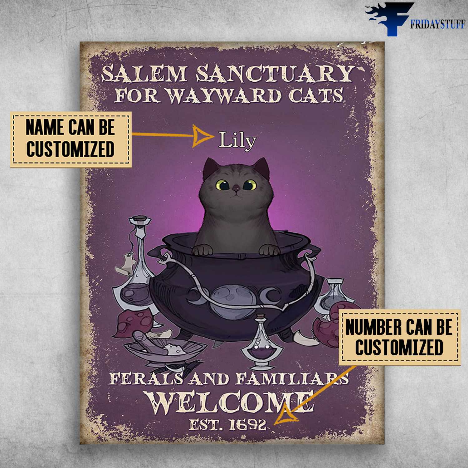 Black Cat Halloween, Witch Poster, Salem Sanctuary, For Wayward Cats, Ferals And Familiars