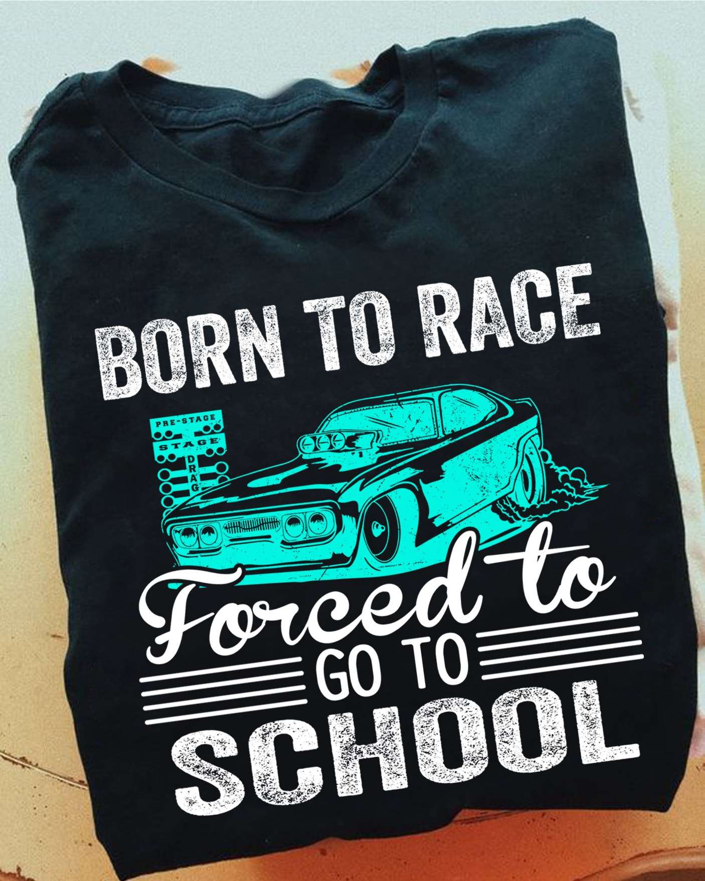 Born to race, forced to go to school - Drag racer's gift