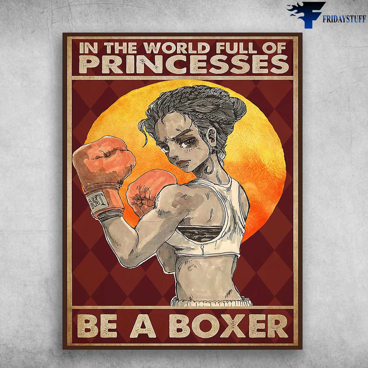 Boxing Girl, Boxing Lover - In The World Full Of Princesses, Be A Boxer