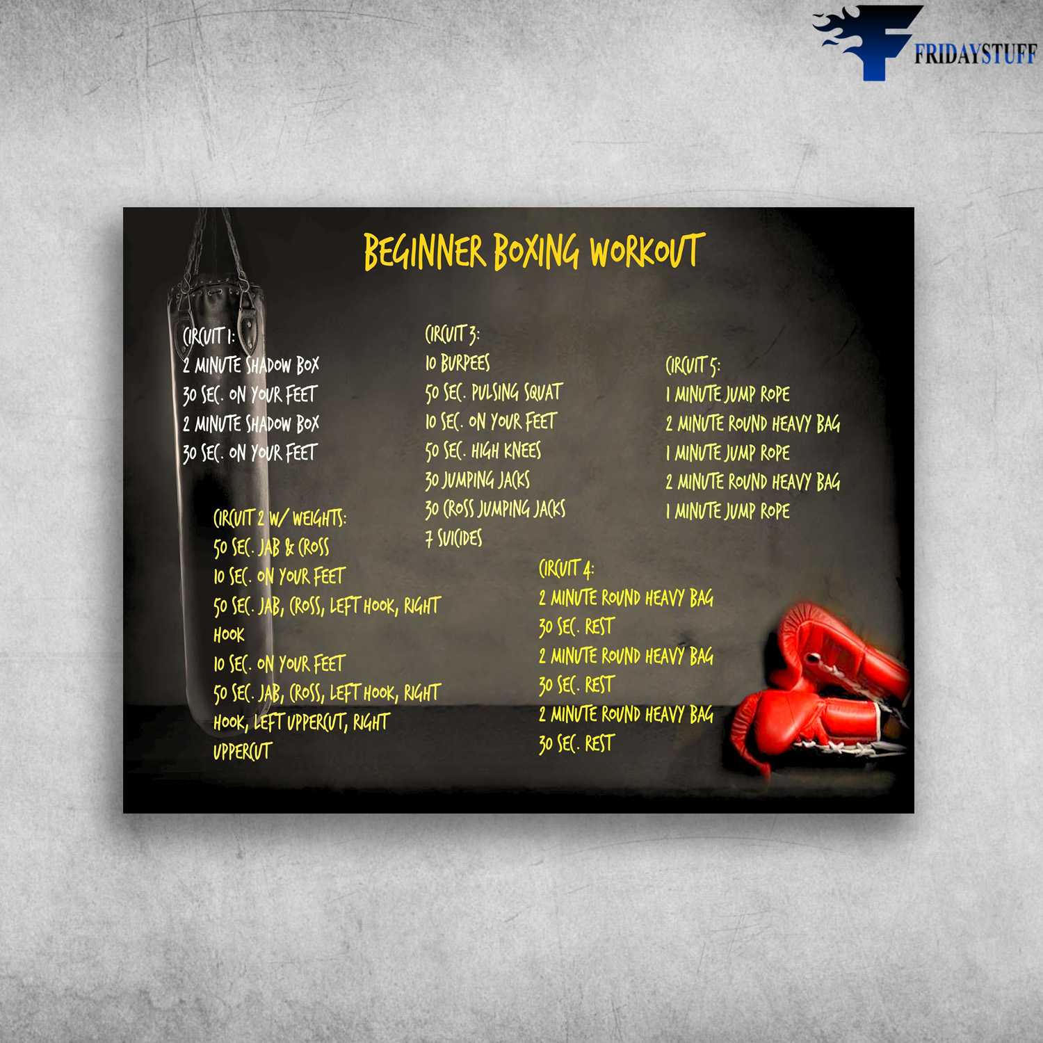 Boxing Poster, Beginner Boxing Workout, Boxing Room, Boxing Practice