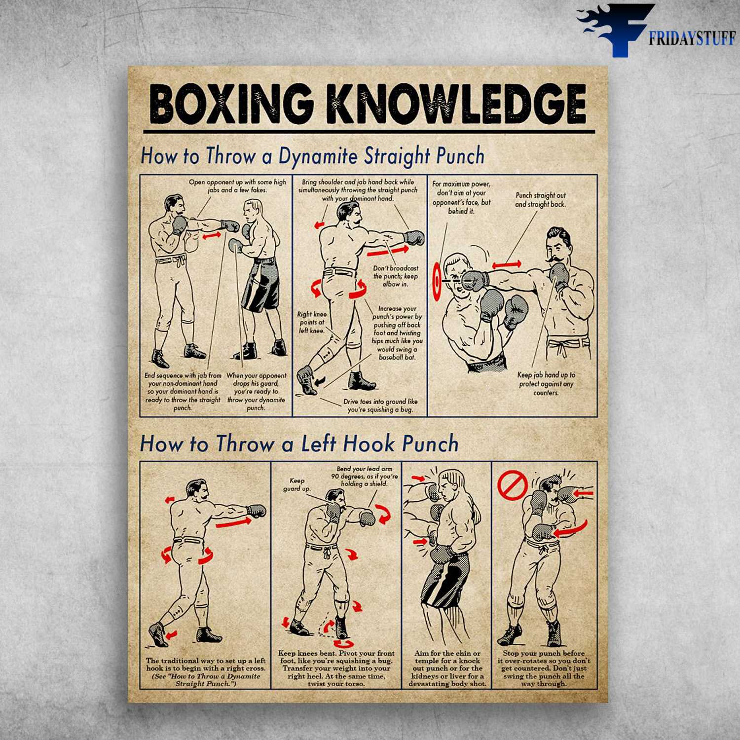 Boxing Punch, Boxing Knowledge How To Throw A Dynamite Straight Punch, How To Throw A Left