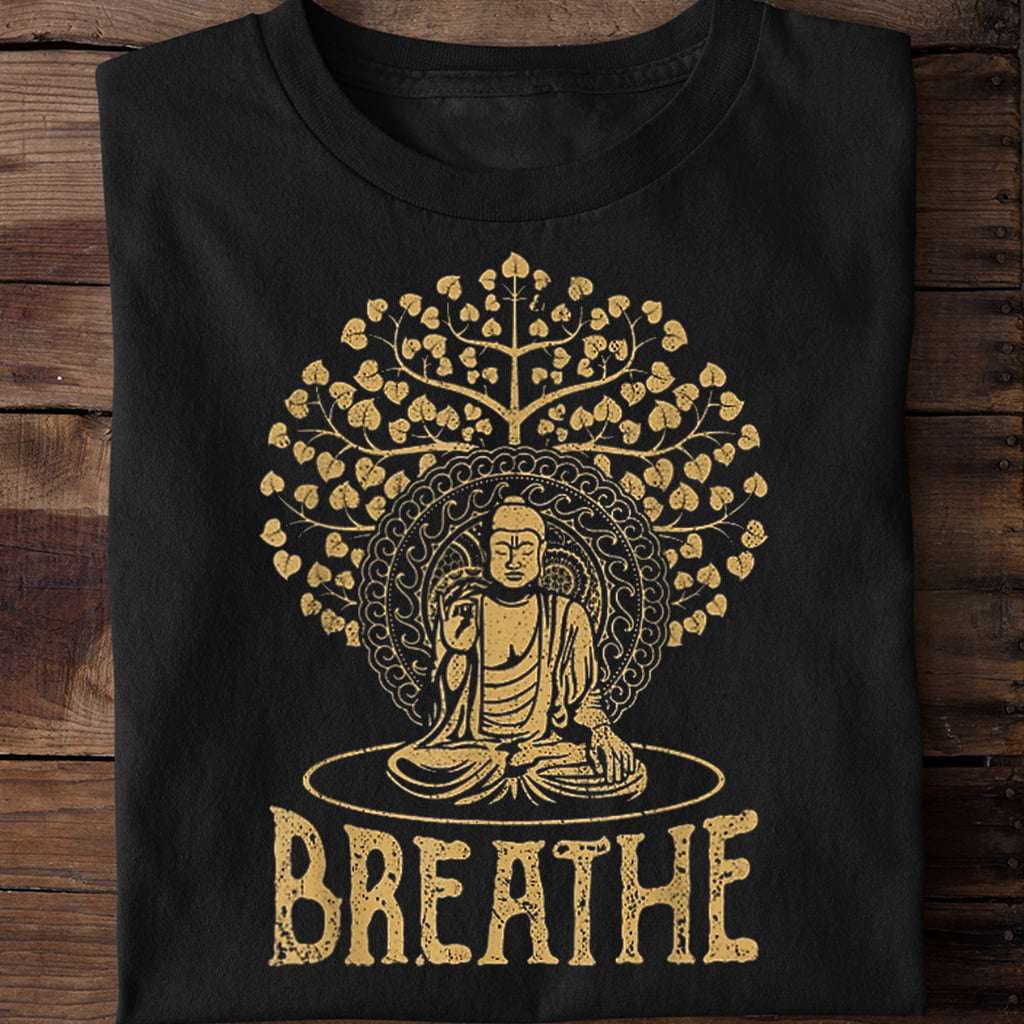 Budhism breathe - Budhism followers, statue of budha