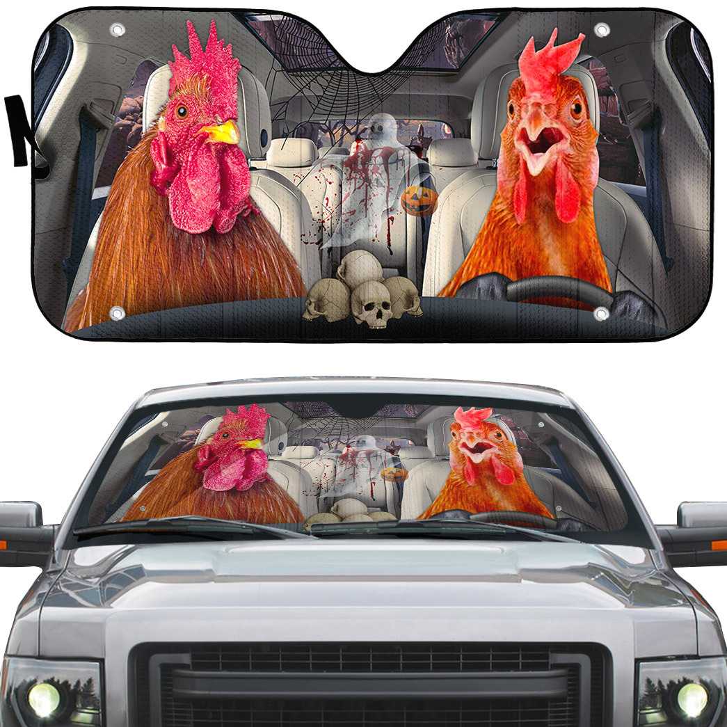 Chicken Driving Car Sunshade, Funny Chicken Car Sunshade, Rooster Car  Sunshade, Chicken Love, Sunshades For Cars, ZPT062109A27 - AliExpress