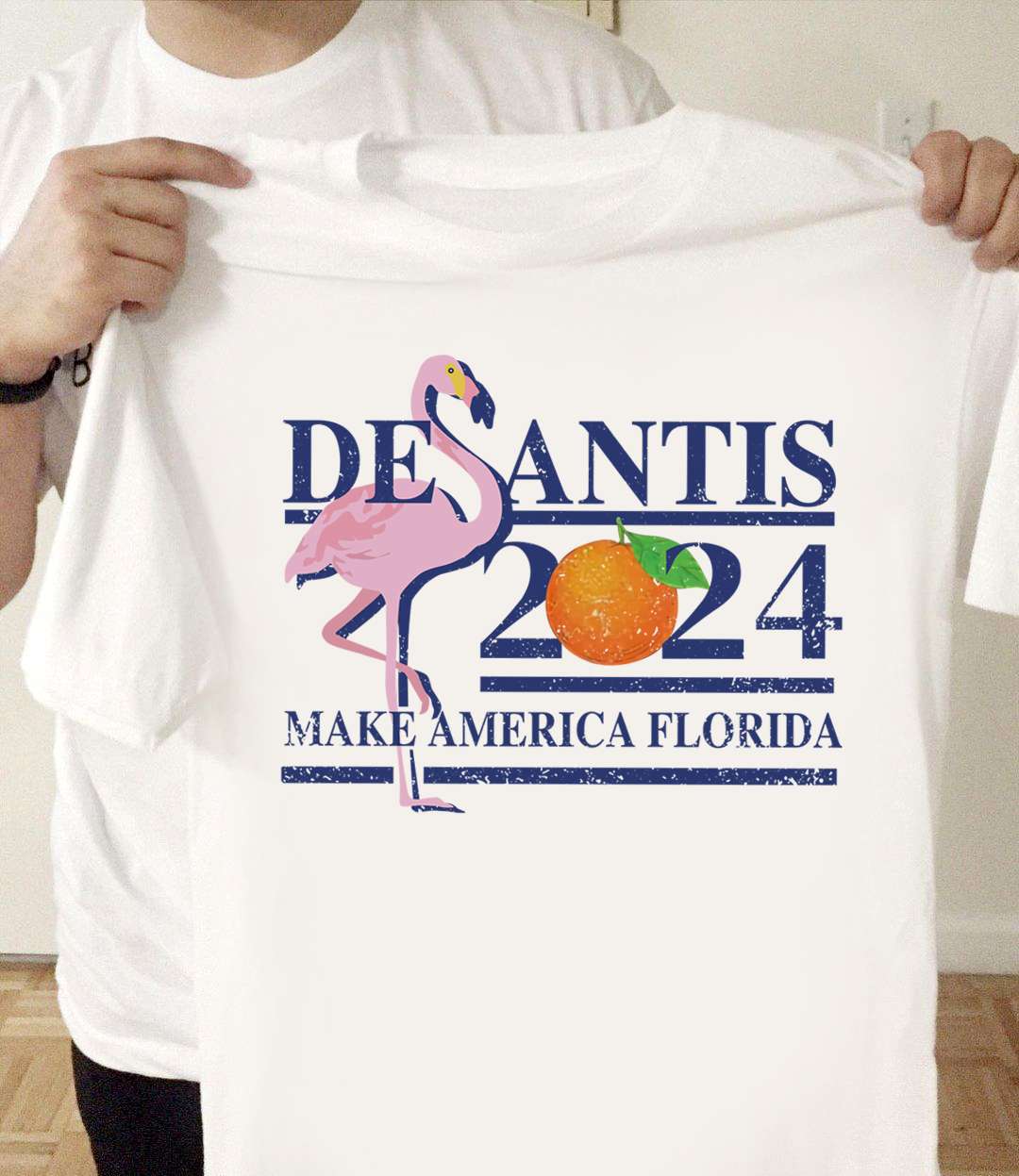 Desantis 2024, make America Florida - Flamingo Florida US state, Desantis Florida