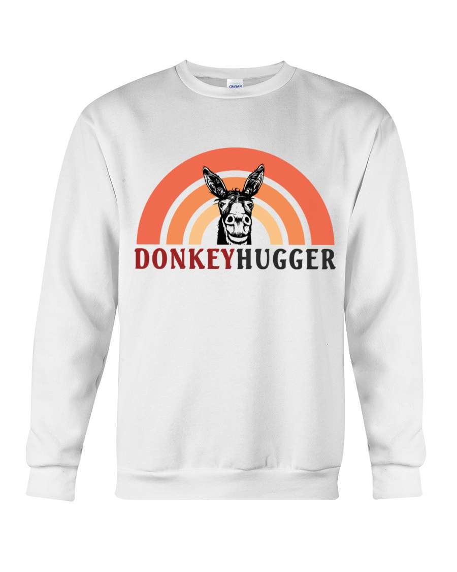 Donkey hugger - Donkey the animal, gift for donkey people