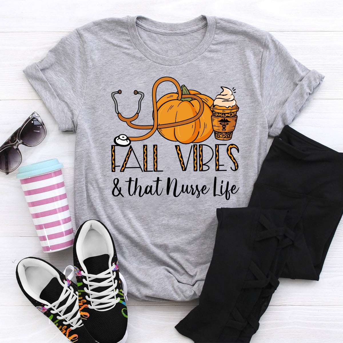 Fall vibes and that nurse life - Nurse loves fall, fall the wonderful season