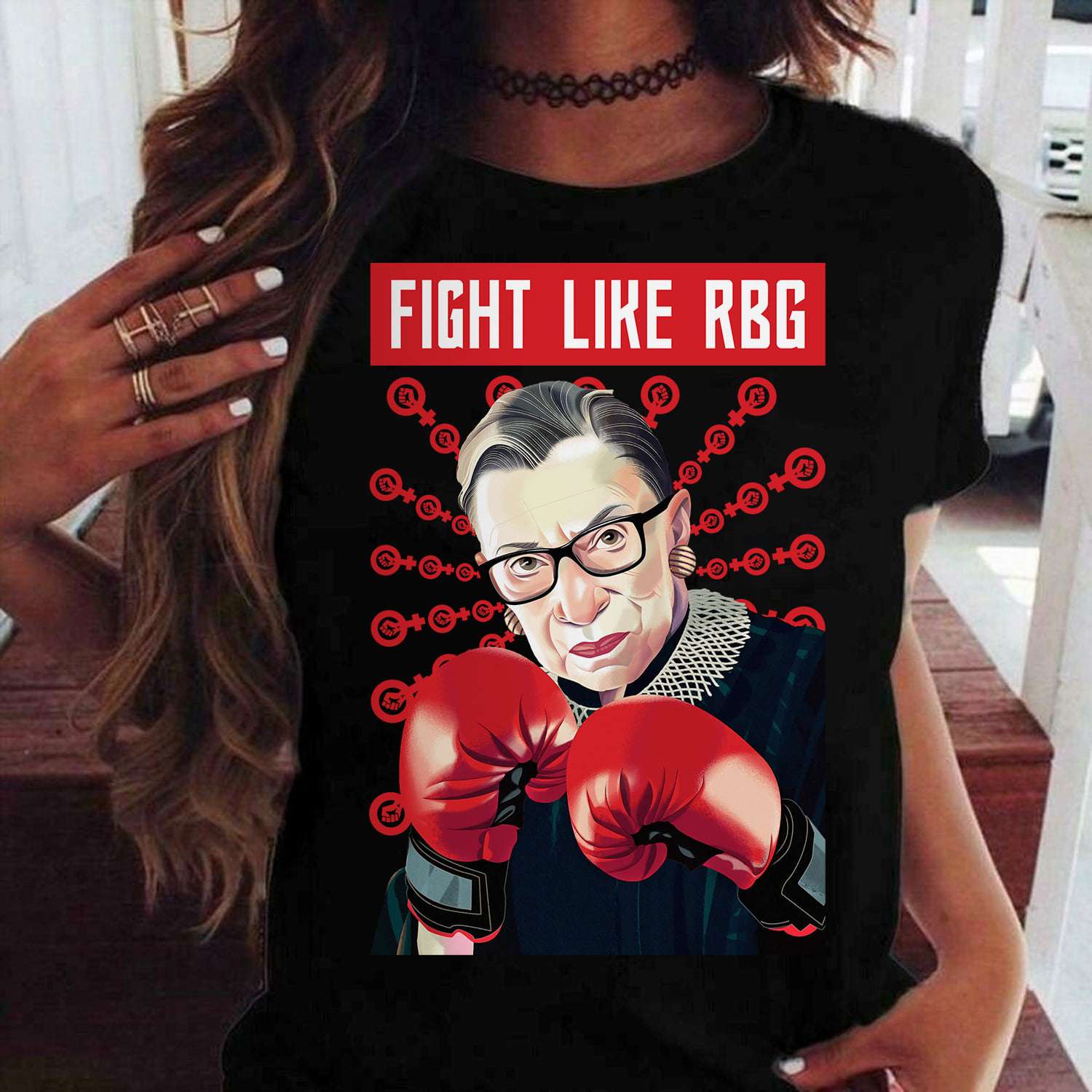 Fight like rbg - Ruth Bader Ginsburg, Fight like a girl