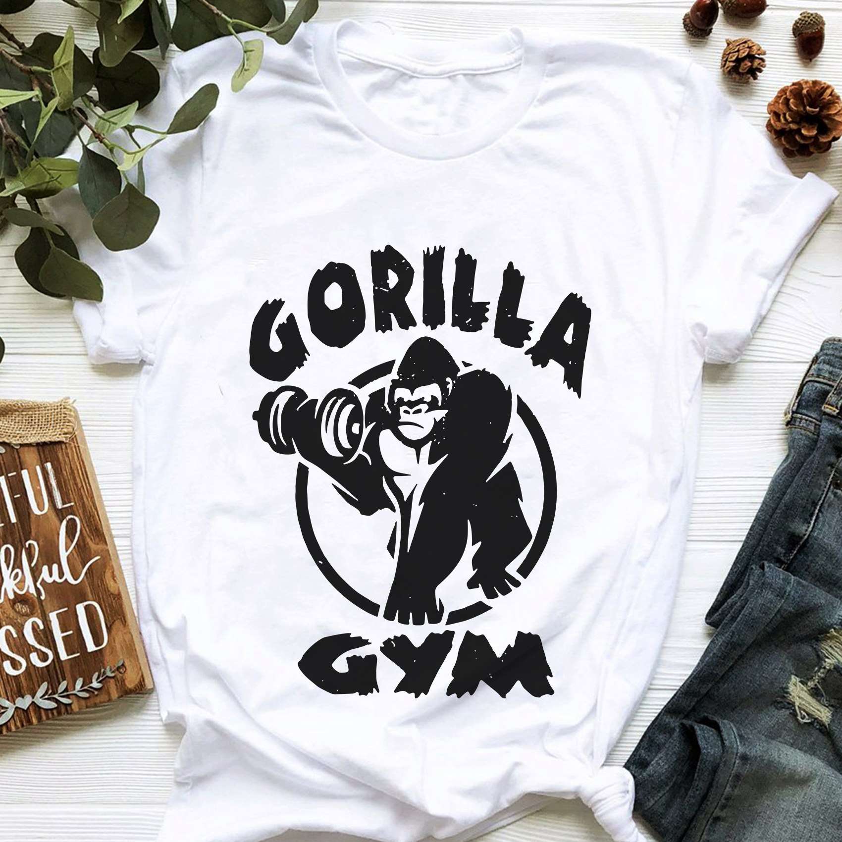 Gorrila gym - Lifting like Gorrila, gift for gymmer