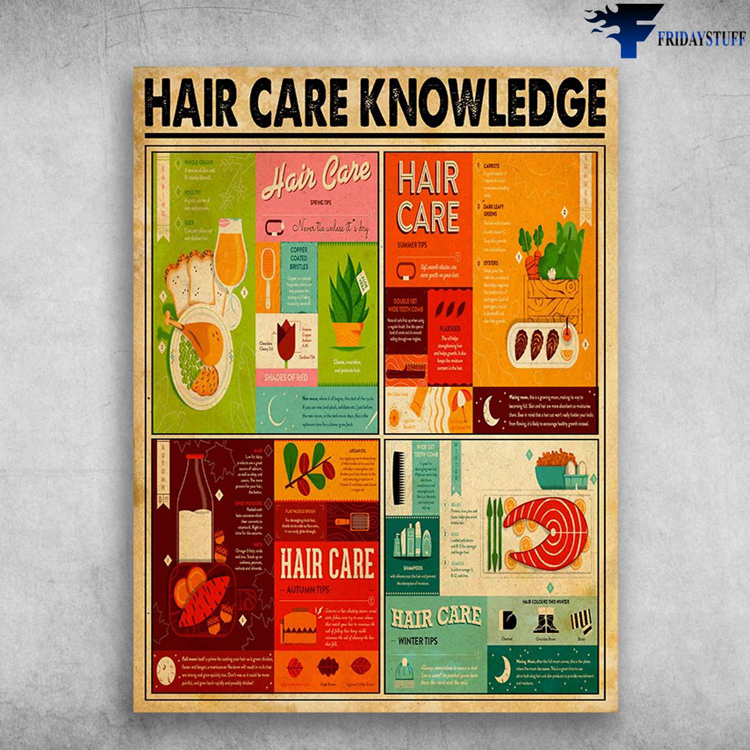 Hair Food Knowledge, Hair Care - Foods Good For Your Hair