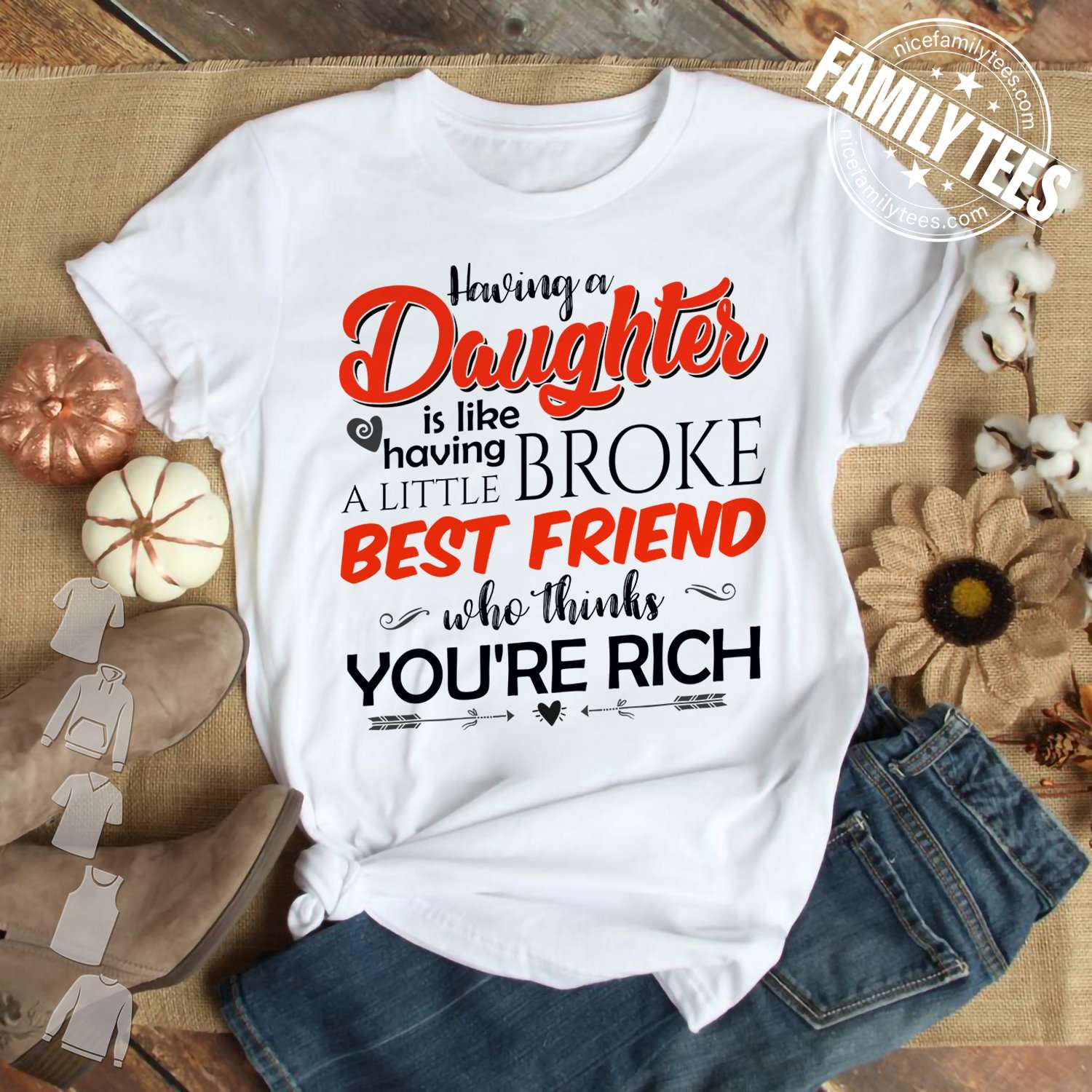 Having a daughter is like having a little broke best friend who thinks you're rich - Daughter best friend