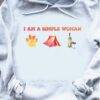 I am a simple woman - Gift for woman camper, dog and wine