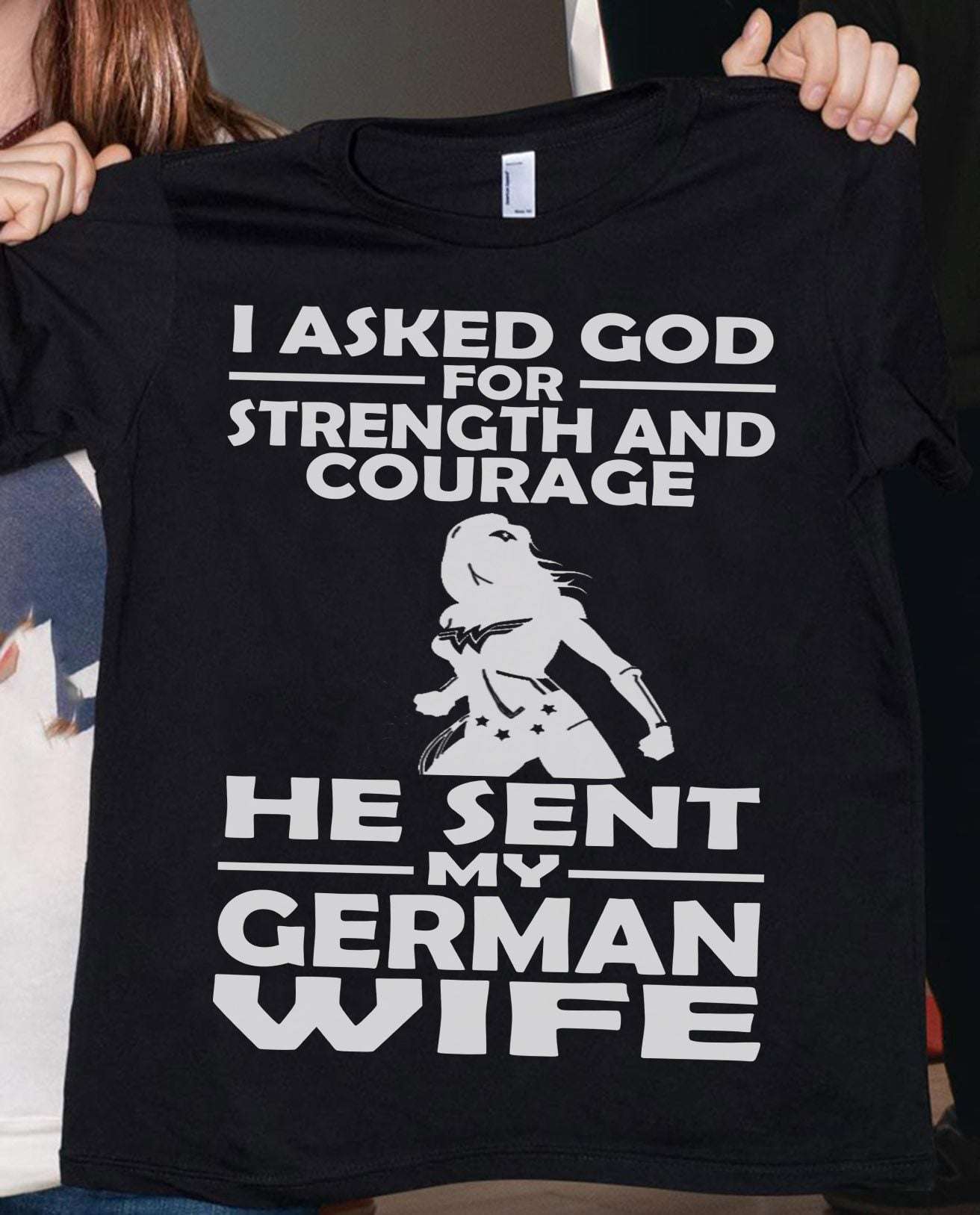 I asked god for strength and courage, he sent my German wife - Husband and wife