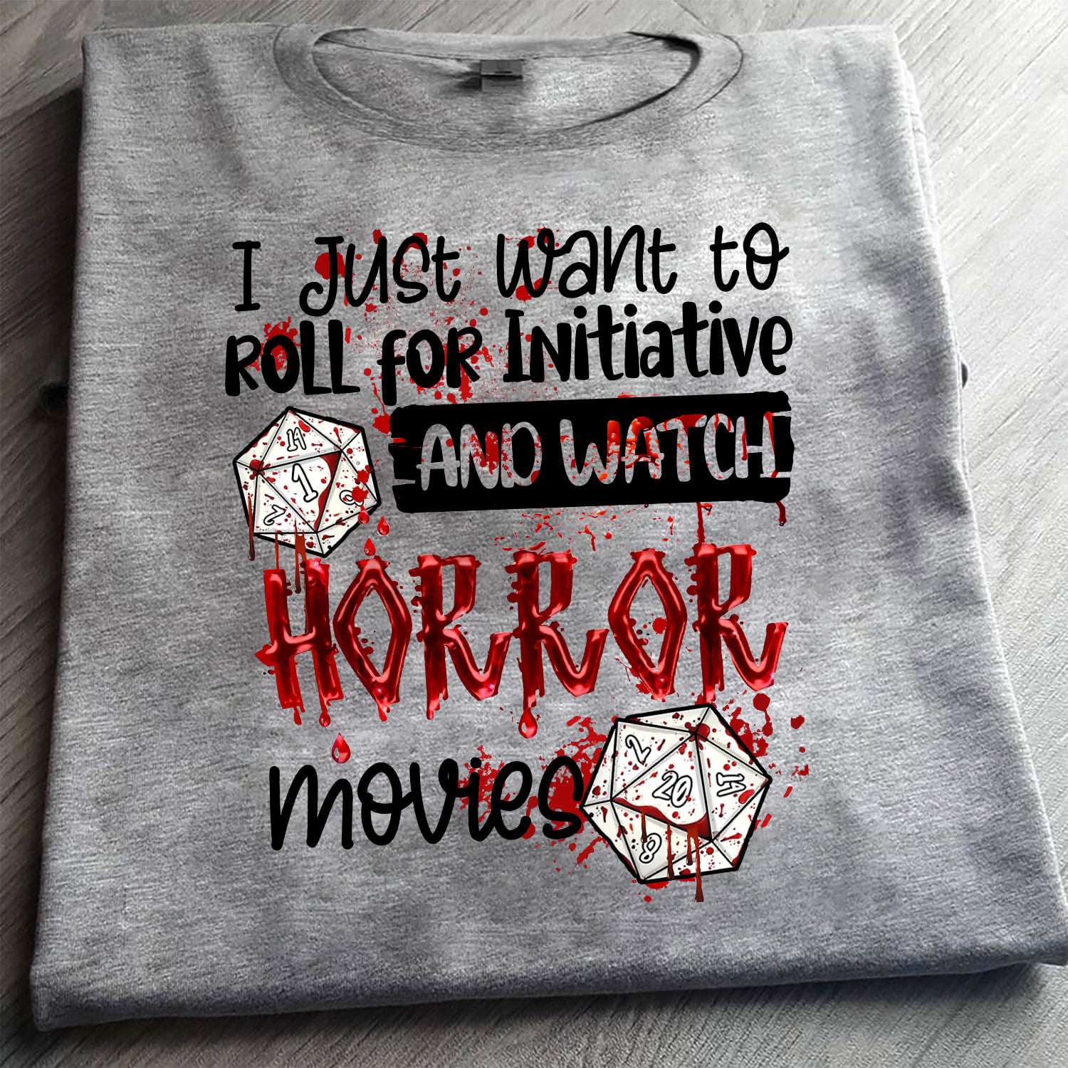 I just want to roll for initiative and watch Horror movie - Halloween horror movies