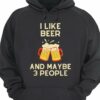 I like beer and maybe 3 people - Gift for beer lover, cheer with beer